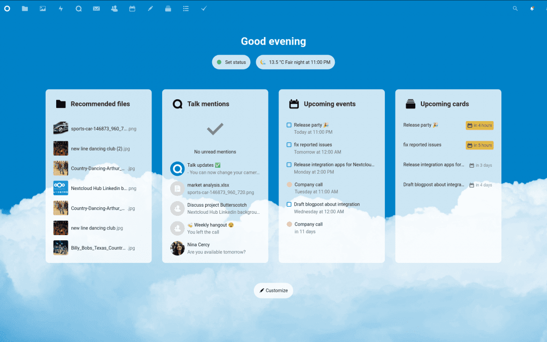 Nextcloud 23