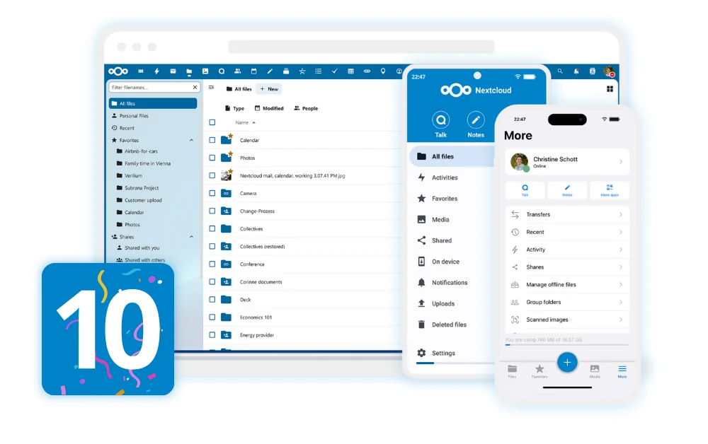 Nextcloud 31 (Nextcloud Hub 10): le novità